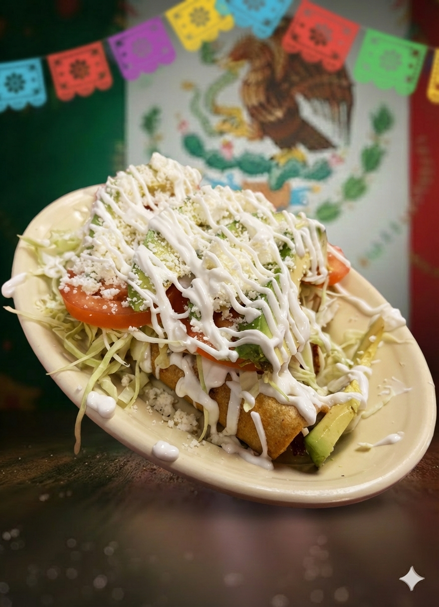 Flautas de Pollo